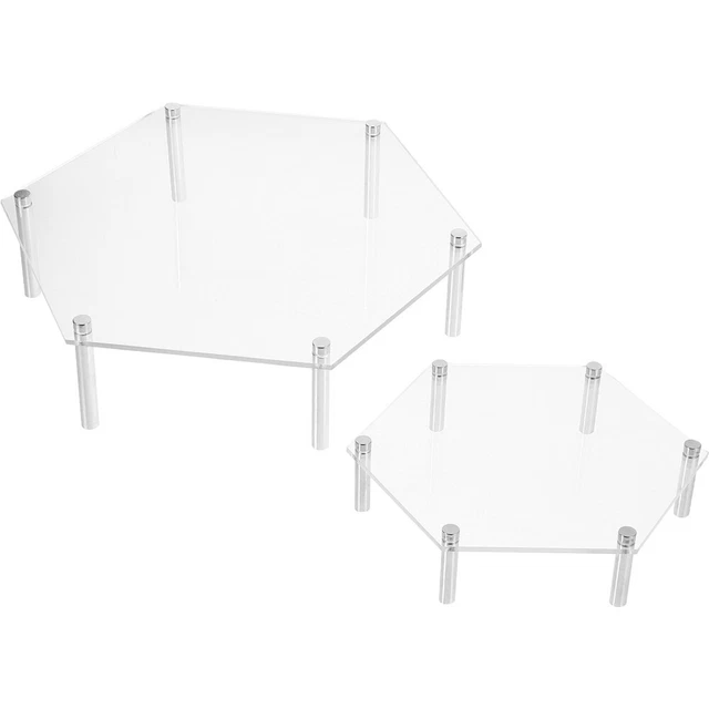 FOOD RISERS FOR Buffet Table Action Figure Acrylic Bakery Stand Server ...