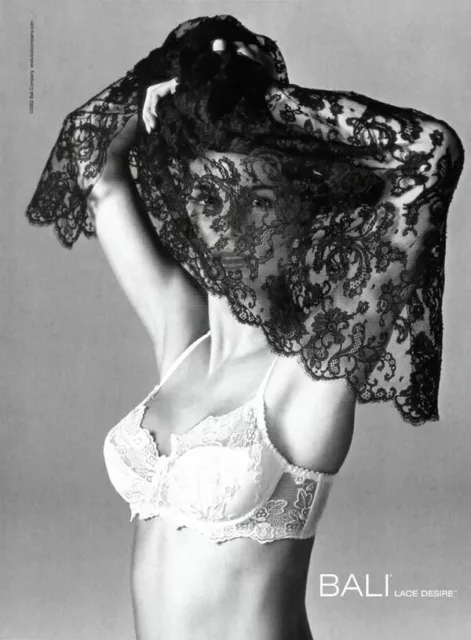1993 REQUEST JEANS lingerie bra legs fashion 1-page MAGAZINE AD $9.99 -  PicClick