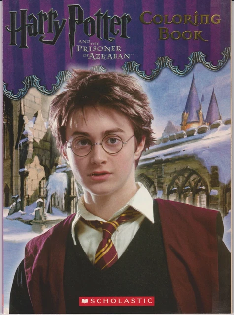 Azkaban Sticker 4 HARRY POTTER~PRISONER Of Azkaban~Coloring~Sticker~Movie Poster Books ...