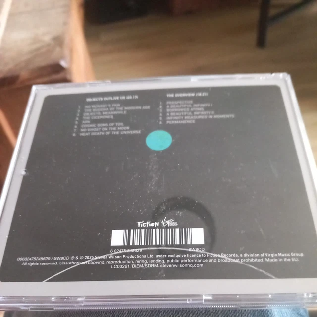 The Overview Cd STEVEN WILSON - The Overview CD (2025 porcupine tree, blackfield ...