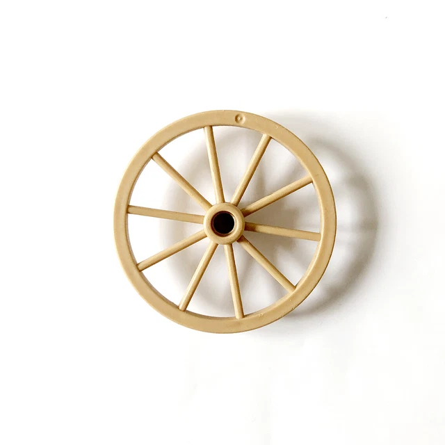 Pièce Playmobil N°3784/3785 - Roue Avant De Chariot Western (Nordistes/Sudistes)