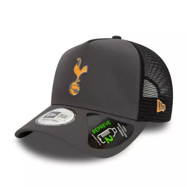 New Era Tottenham Hotspur Fc Trucker Cap.e Frame Grey Football Baseball Hat S24