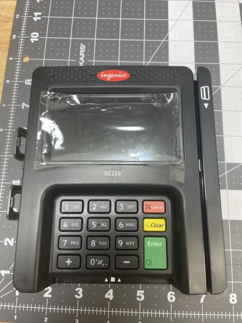 Ingenico ISC250-OPT Black LCD Display Smart Payment Terminal Credit Card Reader
