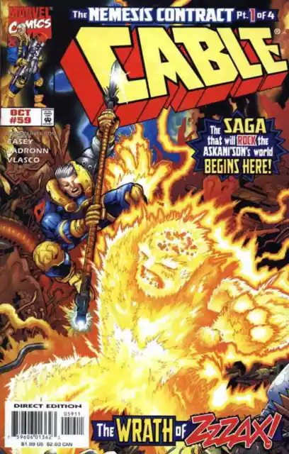 Cable #59 Marvel Comics October Oct 1998 (VFNM)