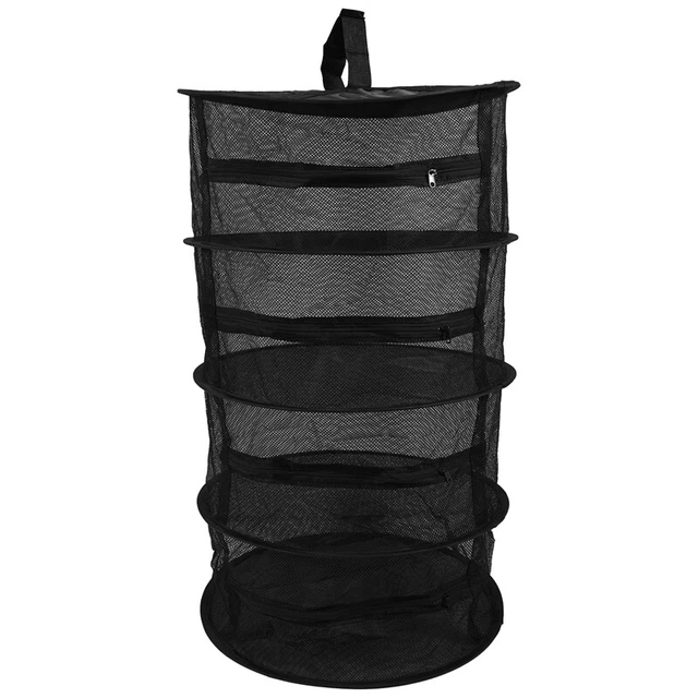 Herb Drying Net with Zippers Herb Dryer Mesh Tray Drying Rack Flowers Buds P8TT3