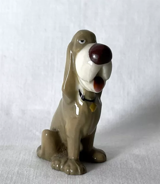 Vintage Wade Disney Whimsie Trusty Dog Figure Lady and The Tramp Figurine