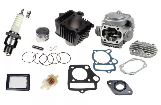 KIT DE CABEZA DE BARRIL DE CILINDRO DE 70cc para YAMASAKI YM50-9 50 4T