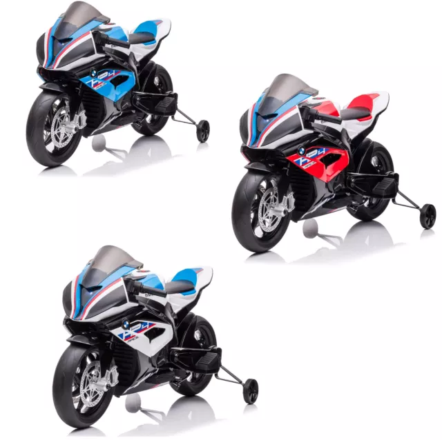 Moto Elettrica per Bambini LT939 BMW HP4 Race 12V 2 Ruote Lettore MP3 Luci LED