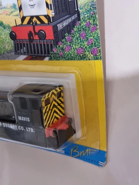 THOMAS THE TANK Engine & Friends ERTL MAVIS TRAIN DIECAST NEW & SEALED ...