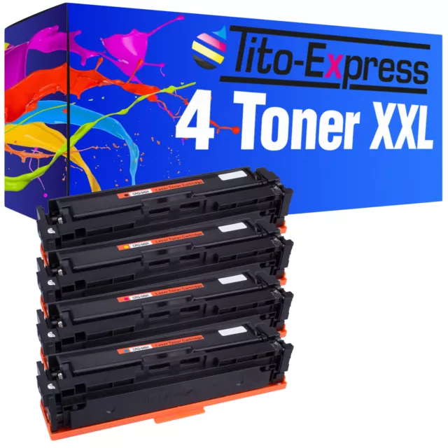 4x Toner XXL PlatinumSerie für Canon CRG-045H MF 640C 641CN 641CW 642CDW 643CDW