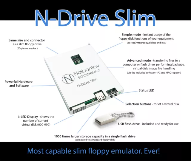 USB Emulator N-Drive Industrial for Corning Siecor OTDR Plus Multitester II 340M 2