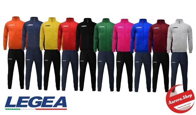 tuta LEGEA 10 colori Sport Palestra UOMO DONNA UNISEX calcio allenamento RUNNING