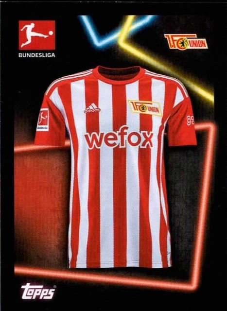 Topps Bundesliga 2022/2023 Sticker Nr. 63 1. FC Union Berlin Trikot