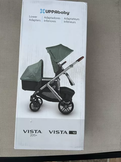 UPPAbaby Vista Lower Adapter For VISTA models 2015 And Later/ Black