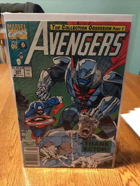 Marvel Comics Group The Avengers # 334. The Collection Obsession Part 1. Box A