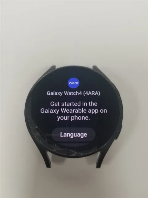Samsung Galaxy Watch 4 44Mm Black Sm-R870 (Bluetooth) Damaged Cd6837