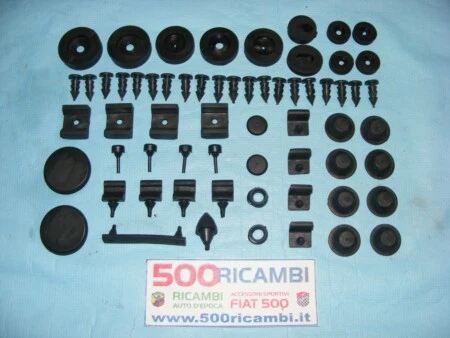 Kit De Semi-ejes Reforzados Completos Para Fiat 500 Clásico (F, L, R) - Número 3446, Para Vehículos De época