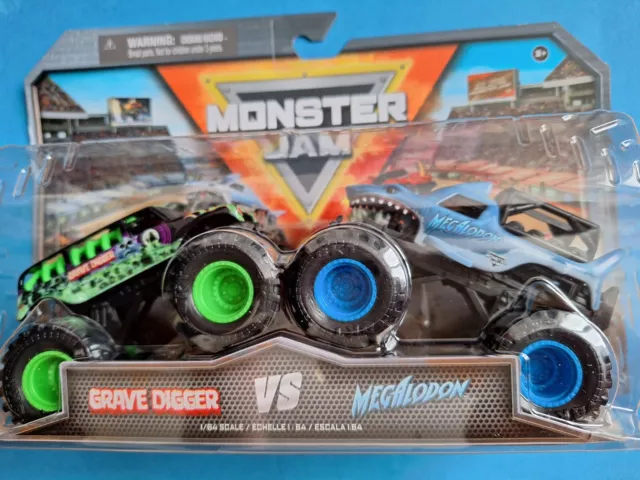 SPIN MASTER Véhicule Monster Truck Grave Digger Meccano junior pas