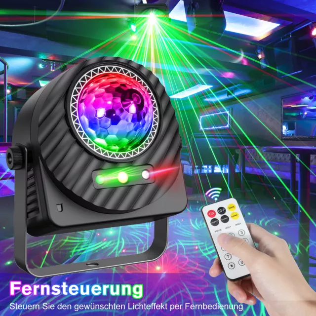 LED RGB Discokugel Lichteffekt 100W Laserlicht DJ Party Hochzeit DJ Scheinwerfer