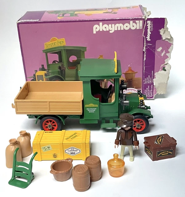 Plaque Négatif Vintage Playmobil Pour Appareil Photo - Pièce Rétro Jaunie, Parfaite Pour Les Collectionneurs