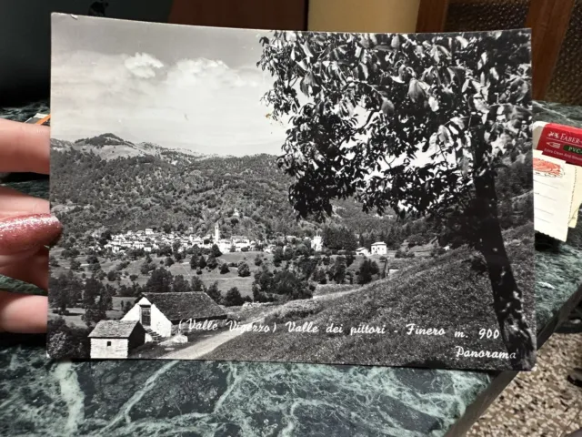 Cartolina Valle Vigezzo Valle Dei Pittori Finero Panorama Viaggiata 1970 Bg