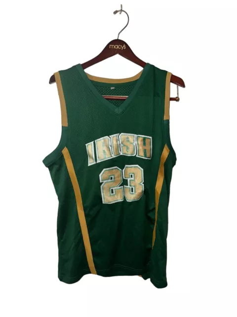 Lebron James St. Mary Irish High School Basketball Jersey  (In-Stock-Closeout) Size 2XL / 52 Inch Chest