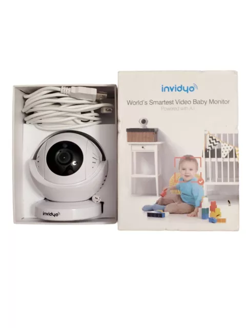 Invidyo World's Smartest Video Baby Monitor Safety Camera Powered w/ A.I.