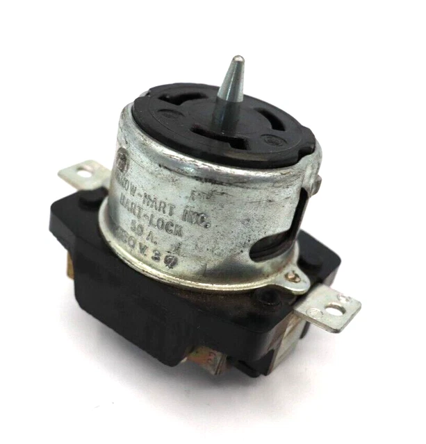 Arrow-Hart Hart-Lock 50 Amp, 480V, 3-Phase Electrical Receptacle