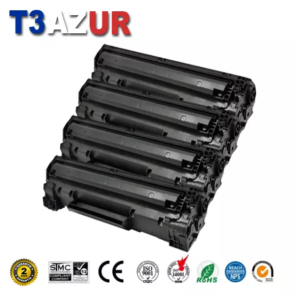 Toner compatible avec HP 35A remplace CB435A Noir (2 000 pages)