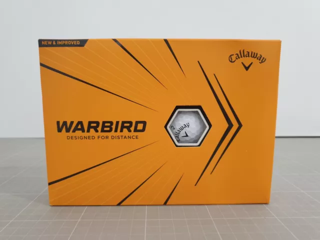 Callaway Warbird Golfbälle Weiss 12er (die Bälle sind mit Werbung)