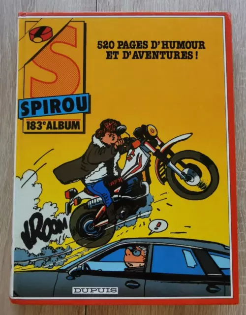 Journal De Spirou  **Album/Reliure Spirou N°183 N°2496 A N°2505 ** 1986