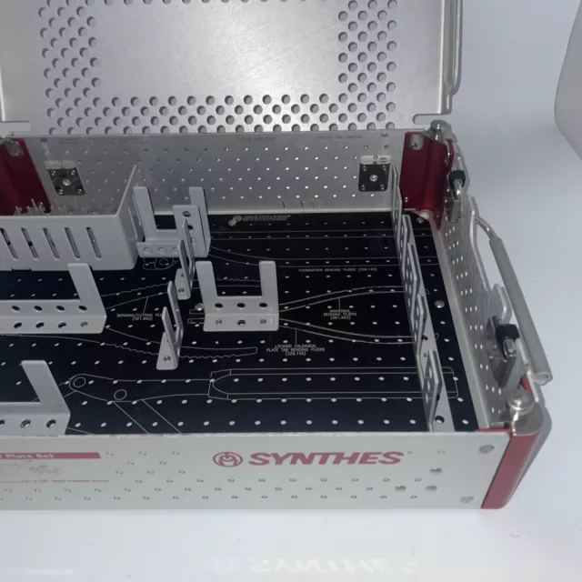 Synthes Instrument / Sterilization Case LCP Small Fragment System 3