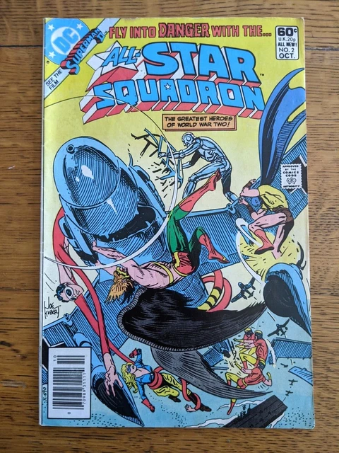 💎 All-star Squadron #2 (DC 1981) Bronze Age Comic - COMBINE SHIPPING 💎