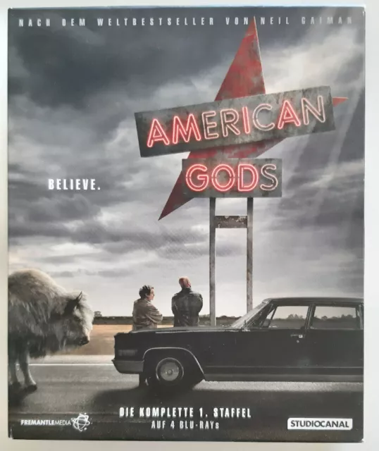 American Gods / Collector's Edition / 1. Staffel / Blu-ray (2017, Blu-ray)