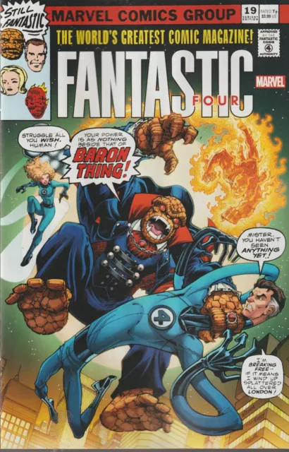 Marvel Comics Fantastic Four #19 June 2024 Homage 1St Print Nm