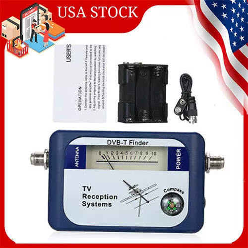 DVB-T Finder Digital Aerial Terrestrial TV Antenna Signal Strength Meter Z4K6