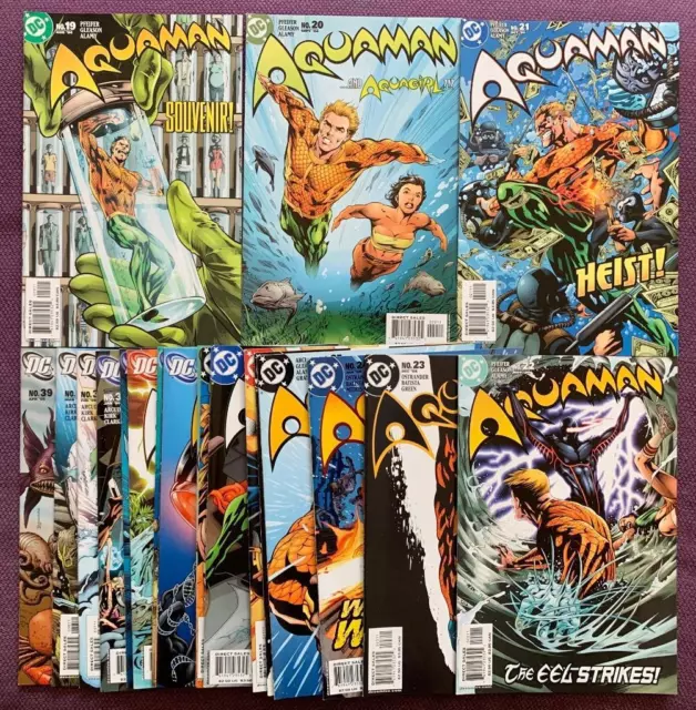 Aquaman #19 to #39 (no #28) (DC 2004) 20 x comics.