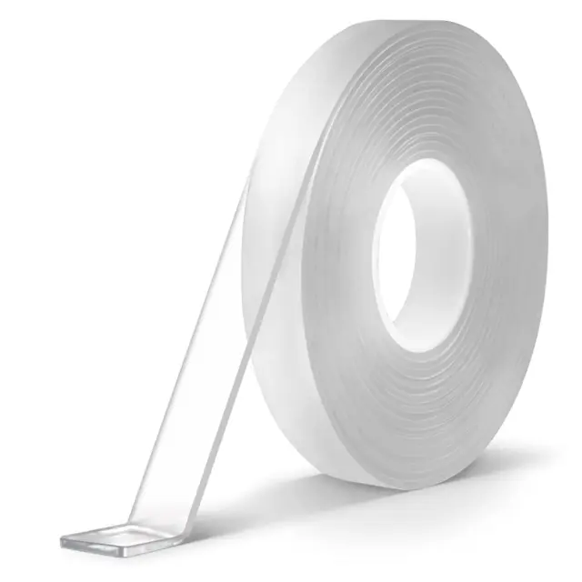 3M 4910 VHB Heavy Duty Transparent Double Sided Tape Clear 1 Inch x 15 ft