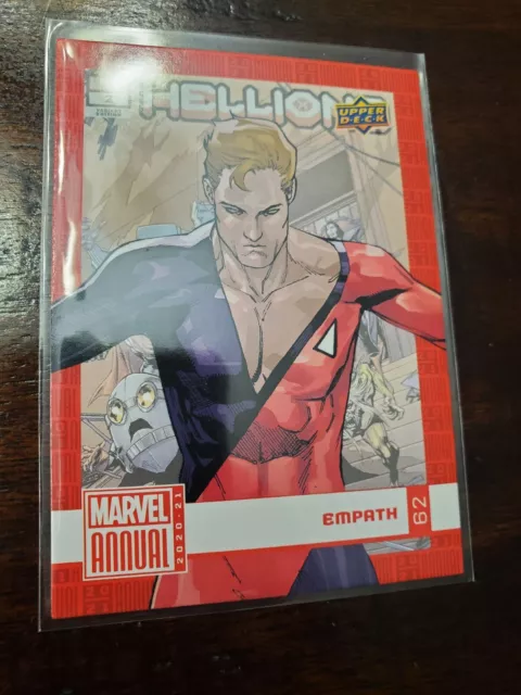 EMPATH / Marvel Annual 2020-21 (UD 2022) BASE Trading Card #62