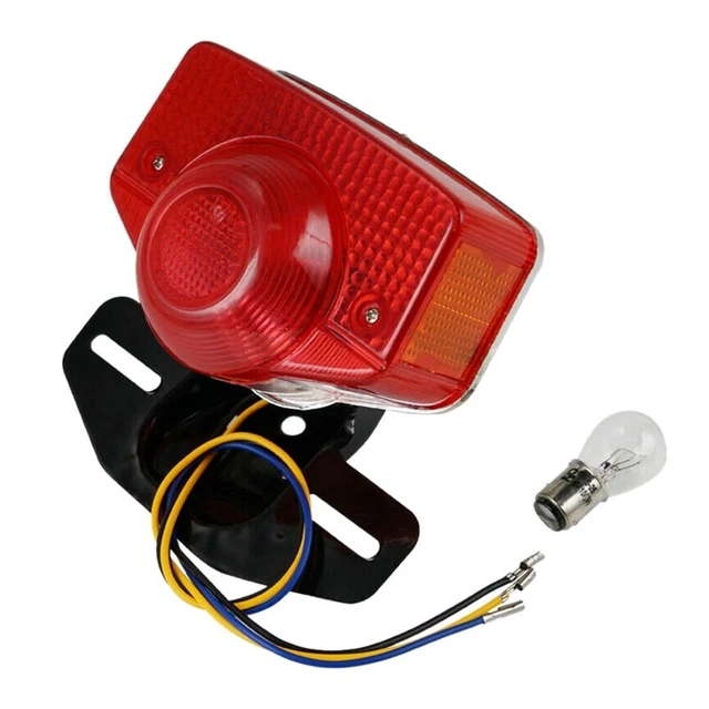 Assemblaggio luce coda freno moto con lampadina per CT70 CT90 S9B8