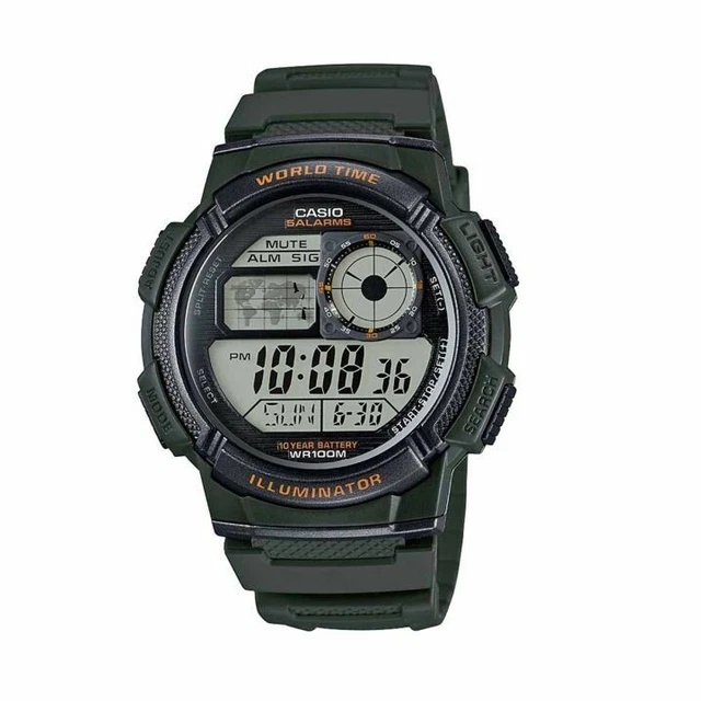 Harga casio illuminator wr50m sales