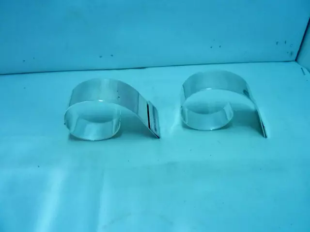 Pair Lovely Modernist Mps Rotterdam Napkin Holders Silver Plated