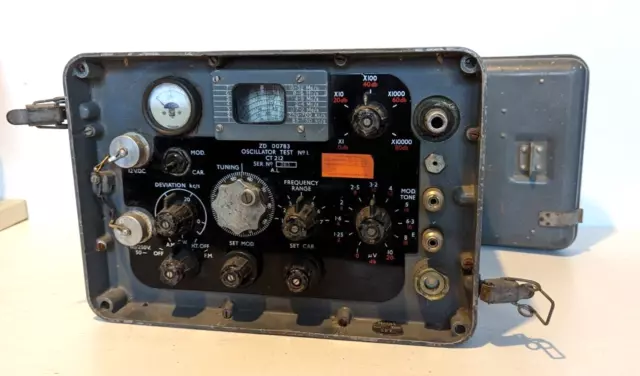 AIRMEC Signal Generator Type 871 ZD 00783 Oscillator Test No1 CT212 85Khz 32Mhz