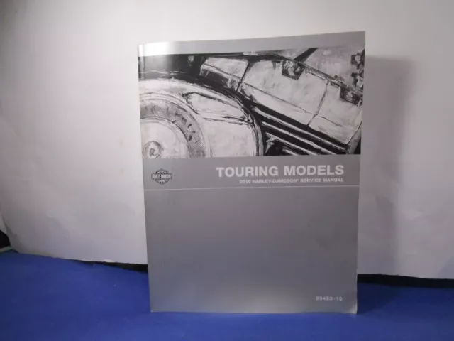 2010  Harley Davidson Service Manual Touring Models 99483-10 Nice