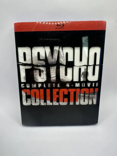 Psycho 4 Movie Collection Region Free Blu-Ray 4 Disc Set Horror