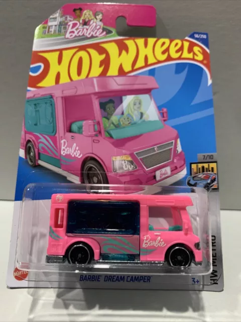Hot wheels sales barbie camper van
