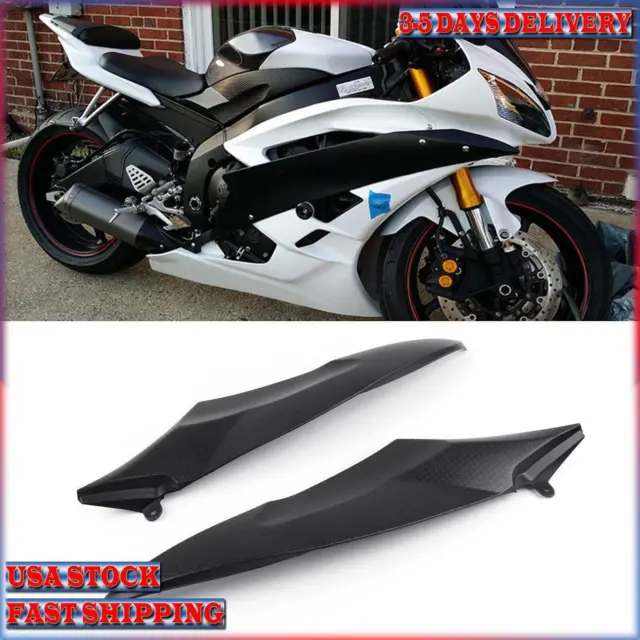 Tank Side Fairing Panel Gas Tank Cover For Yamaha 2006 2007 YZF R6 2006-2007 US
