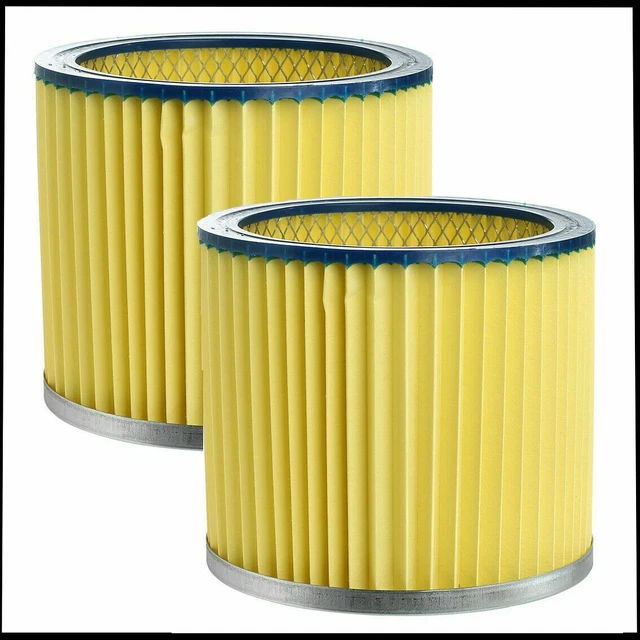 2 X Pour Titan TTB430VAC TTB431VAC Aspirateur Cartouche Filtre Humide & Sec