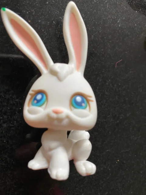 Littlest Pet Shop bundle #3  white bunny rabbit rare Authentic LPS