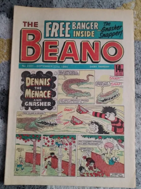 Beano Comic - #2201 September 22nd 1984